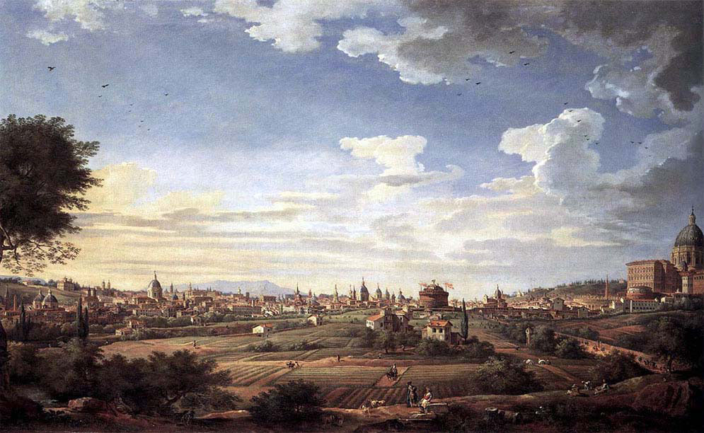 Rome from Saint Mario